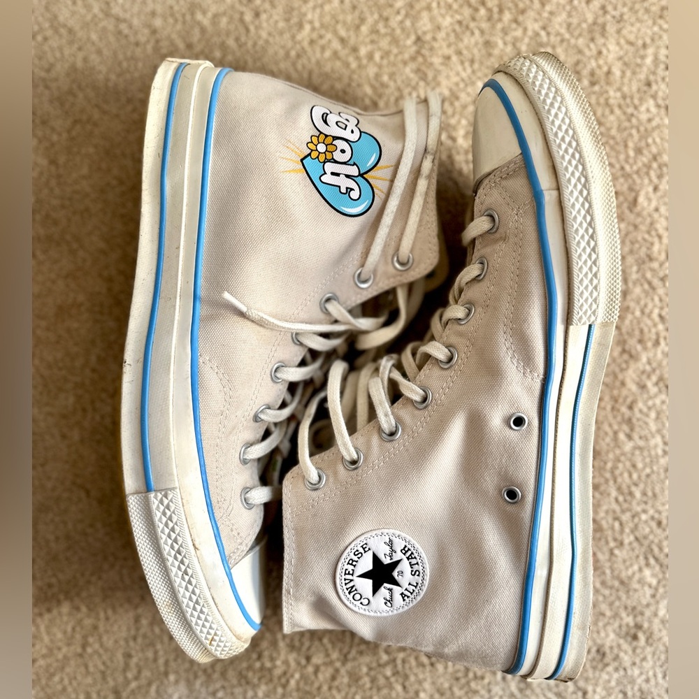 Converse By You X Golf Wang Chuck 70 High Top Size 12 Mens